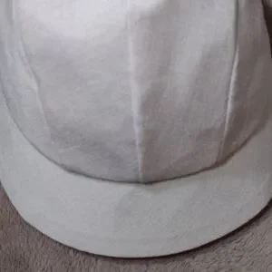 Stiff Ribbon Hat Accessories | Vintage Stiff Linen Hat With Grosgrain Ribbon | Poshmark